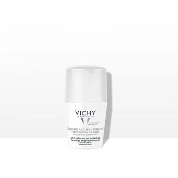 Vichy Desodorizante Antitranspirante Pele Sensível Roll-On 50ml