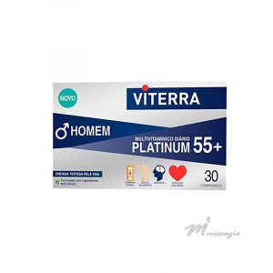 Viterra Homem Platinum 55+ 30 Comprimidos
