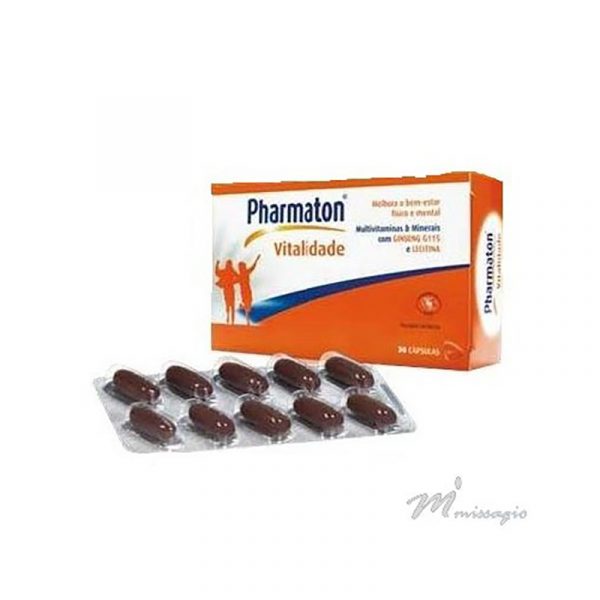 Pharmaton Vitalidade 30 cápsulas