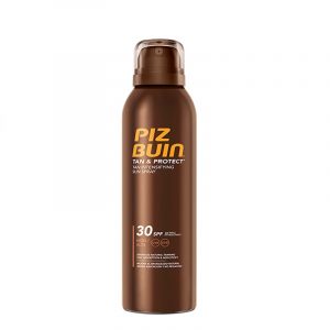 Piz Buin Tan & Protect Spray Solar Intensificador de Bronzeado 150mL FPS 30+