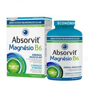 Absorvit Magnésio B6 - Bem-Estar NeuroMuscular