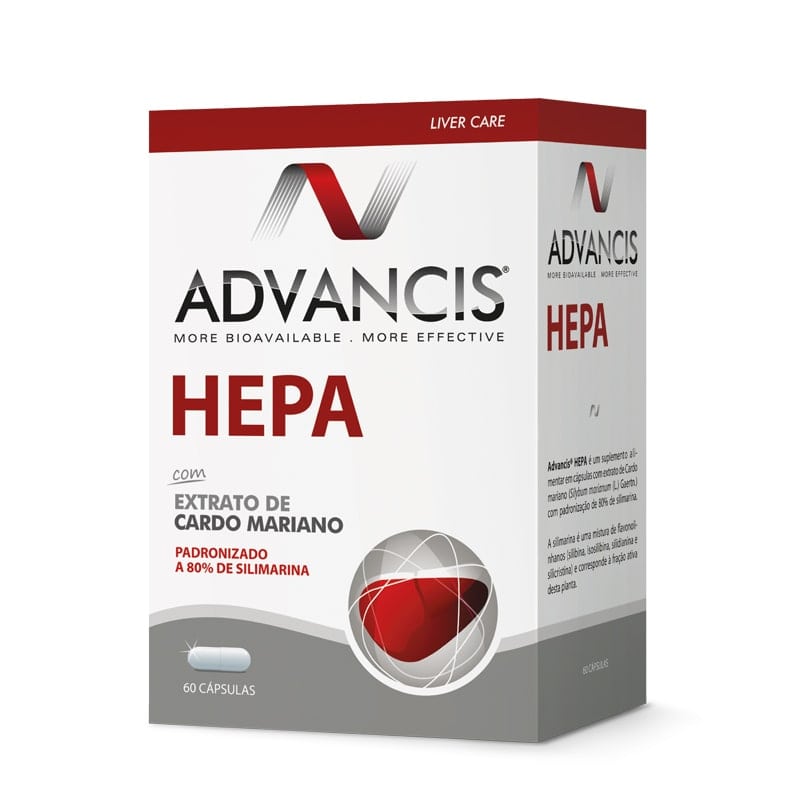 Advancis Hepa comprimidos - Saúde Digestiva - Fígado