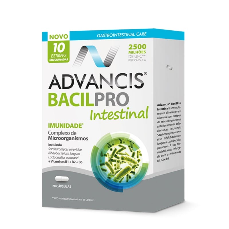Advancis Bacilpro Intestinal 10 cápsulas