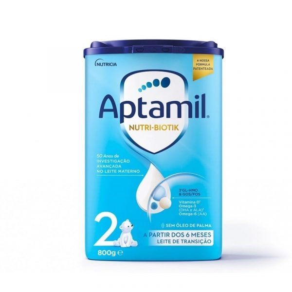 Aptamil Nutri-Biotik 2 Leite Infantil de transição para bebés a partir dos 6 meses