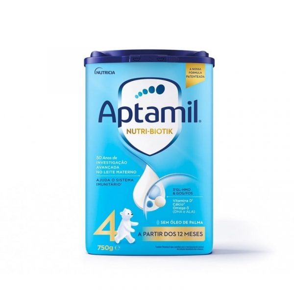 Aptamil Nutri-Biotik 4 Leite Infantil de transição para bebés a partir dos 12 meses