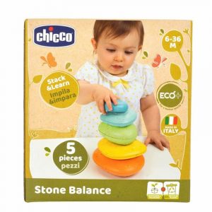 Chicco Brinquedo ECO+ Pedras Empilháveis 6-36M