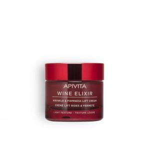 Apivita Wine Elixir Creme Antirrugas & Refirmante com Efeito Lifting - Textura Ligeira 50ml