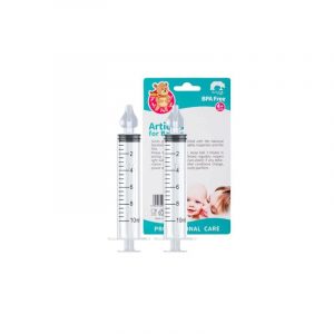 Kit de lavagem nasal para bebé +4 meses x2 seringas