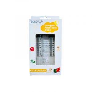 SOLGAP Kit de lavagem nasal para bebé +4 meses x2 seringas